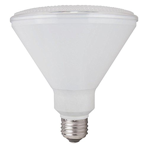 TCP LED, еквивалентен на 90 Ваттам, Атмосферостойкий PAR38 90 + CRI | 1 Опаковка | Ярка Бяла (3000 К), Устойчиви на унищожаване | 1050 Лумена | 25 000 часа | Външна лампа с регулируема ярк?