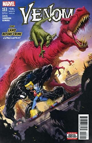 Веном #153 FN ; Комикс на Marvel | Лунна Момиче-Дяволът-Динозавър