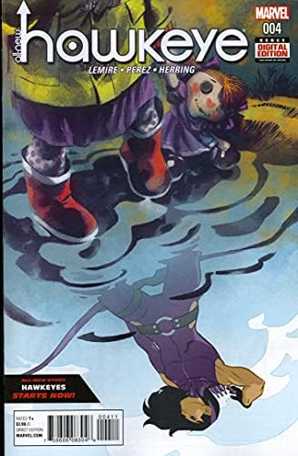 Чисто нов Hawkeye (2 серия) #4 VF/NM; Комиксите на Marvel | Джеф Лемайр