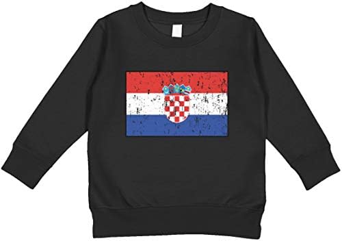 Флаг Хърватия Amdesco Хърватска Hoody за деца