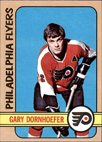 1972 Топпс # 41 Гари Дорнхефер Филаделфия Флайърс (хокейна карта) NM/MT Flyers