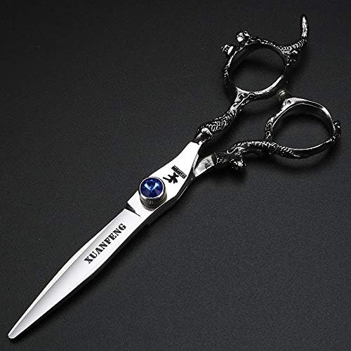 Фризьорски ножици XUANFENG за подстригване на коса, Професионални Фризьорски ножици дължина от 6 сантиметра, Ножици за Подстригване от Неръждаема Стомана - за фризьори