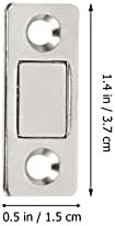 CANIGHT Багажник-Купе Магнитна Система за Заключване на вратите на Гардероба 4 бр От Неръждаема Стомана Вратата