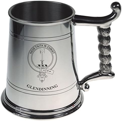 Чаша Glendinning Герб с Веревочной дръжка от Надраскване купа с капацитет 1 Литър