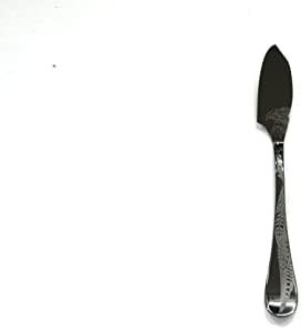 Десертно нож за риба Mepra AZC1096CA1120 Caccia Oro Nero, [В опаковката 48 броя], 20,9 см, Полирана Черна повърхност,