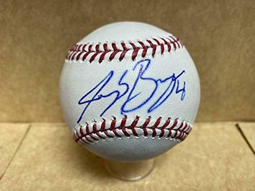 Джейкъб Бругман A ' s / orioles с автограф M. l. Baseball W / Coa - Бейзболни топки с автографи