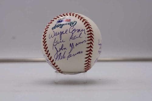 1969 Екип Seattle Пилоти за Подписа на бейзболен автограф 15 Total Psa / dna Coa D2468 - Бейзболни топки с Автографи