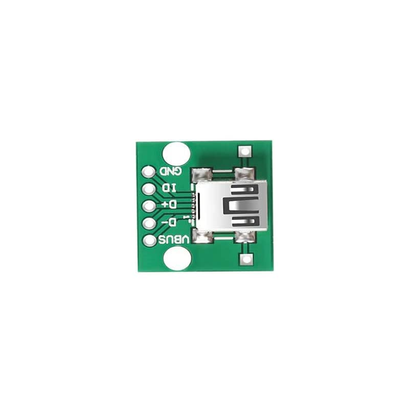 10 бр. Жак-изход DIY/Mini Micro USB за DIP-адаптер 2.54 мм 5pin Конектор-конектор Тип B USB2.0 Женски Конвертор