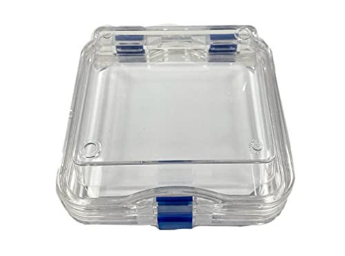 Пластмасови Мембранни кутии със статично разсейването (ESD Safe) (125x125x75 мм) за съхранение на деликатни материали