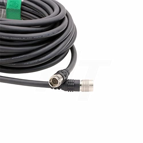 Удлинительный кабел HangTon 12-Пинов конектор Hirose до 12-номера за контакт конектора за фотоапарат Sony XC DXC