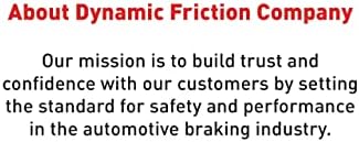 Преден Ляв Спирачните челюсти премиум-клас Dynamic Friction Company 331-27055 За 2007- Volvo S80, 2008-2010