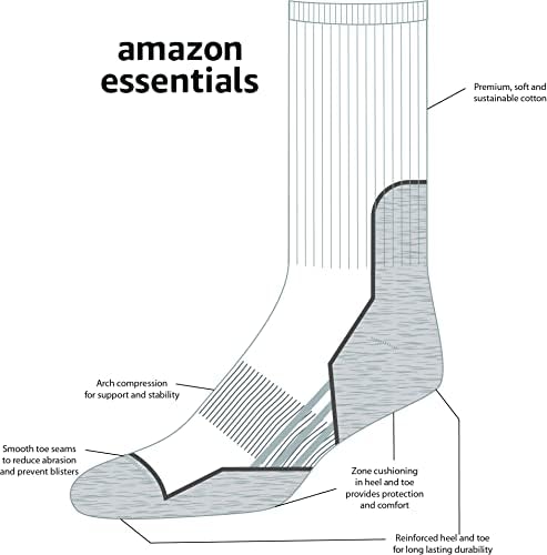 Мъжки туристически чорапи Essentials с подплата, 3 Чифта
