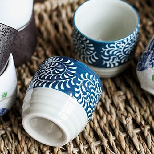 Комплект чаши за вино Cabilock Стъклени Комплекти за 1 Комплект Чаши за саке в Японски стил Керамичен Комплект за