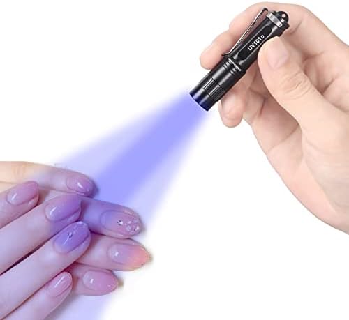 LIGHTFE UV101D Мини-UV led Лампа за нокти, Бързо Отверждающаяся Професионална UV Сушилня за нокти, Преносим гел-лак
