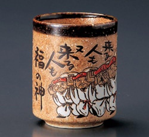 ФУКУ-НО-КАМИ 2,9 инча Комплект от 5 чаши чай Джики Оригинален Японски Порцелан