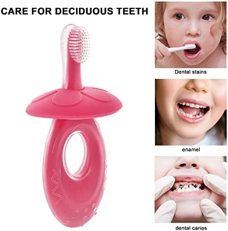 DOITOOL 1 Комплект Детска Четка за зъби Щетинная Четка за Зъби Инструмент За Почистване на Зъбите, устната Кухина,