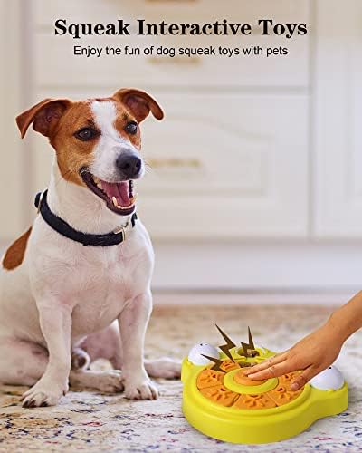 Играчки-Пъзели HOPET за по-Големи Кучета, Пъзели с Деликатеси за Умствена стимулация, Играчки за кучета от Скука