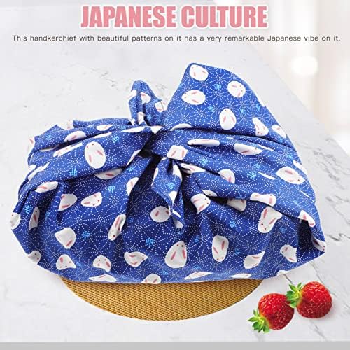 Abaodam Външен Декор Японски Декор Плат За Опаковане на Bento В Японски Стил Носна Кърпичка за Декоративен Домашен