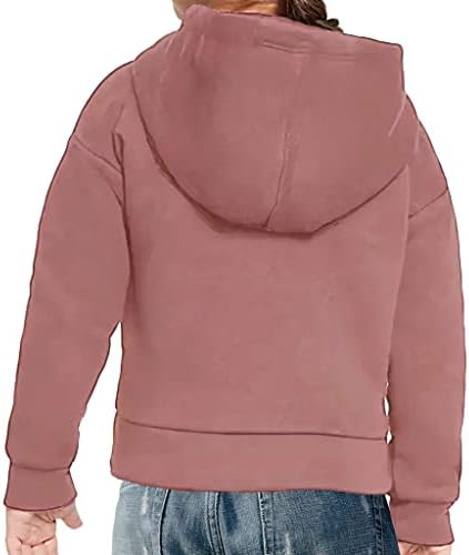 Пуловер с качулка за деца в стил стопанство - Hoody с качулка от Порести Руно с Анимационни дизайн - Скъпа Hoody
