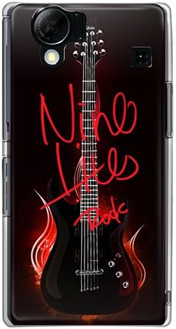 CaseMarket SoftBank AQUOS Phone (102SH) Прозрачен Твърд калъф от поликарбонат [Романтичната китара Nine Lives -