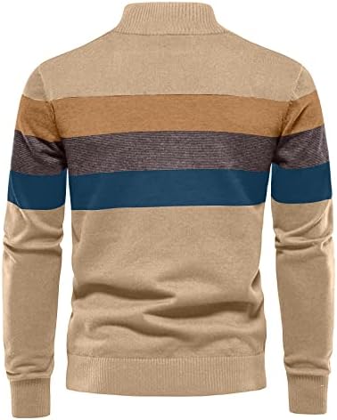 Пуловери за Мъже, Есен Нов Мъжки Пуловер с Дълъг Ръкав в Британския стил на Мълния, Пуловер