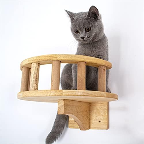 Мебели за домашни любимци SLATIOM Дървена Дограма за катерене Котки Стенни Тъпче Котката Дърво Кула Стенен Играчка