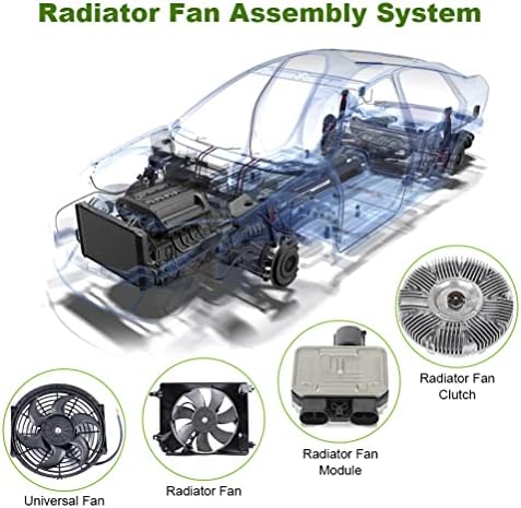 Вентилатор за охлаждане на кондензатора на радиатора SCITOO в събирането е Съвместим с 2007- за за Nissan Altima/за