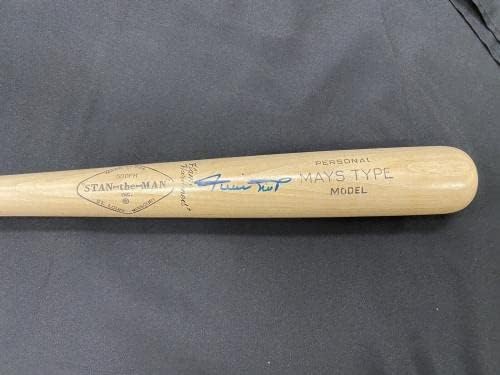 Уили Мейс подписа договор с Stan The Man Мейс Type Прилеп PSA - MLB Bats с автограф