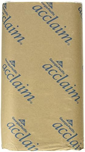 Georgia-Pacific Acclaim 20204 Бяла Многослойна хартиена кърпа с дължина 9,4 инча и ширина 9.2 инча (опаковка от
