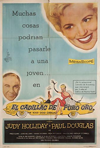 Аржентина Плакат на Cadillac от Чисто злато 1956 година на издаване