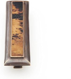 Дръжка с изображение на Тигър, Тъмна Античен бронз, 3 cc (SCH-819-ДРЪЖКА /ЦИТОНАМАЗКА) от Schaub & Company