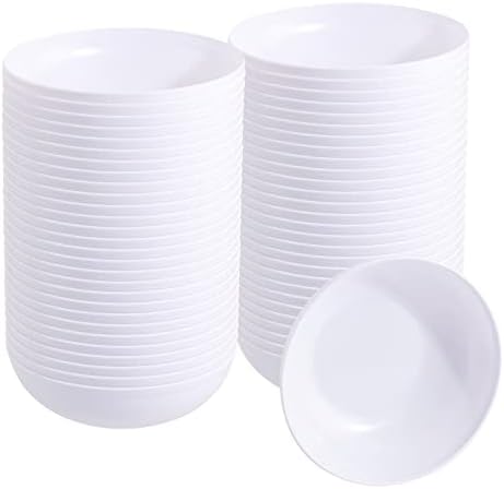 Бели Пластмасови Чаши bUCLA 50 в опаковка по 12 мл-за Еднократна употреба Бели Пластмасови Чаши - Висококачествени
