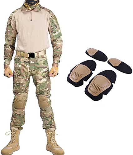 HAN ·WILD за Мъже униформи, Тактически Костюм, Военни Ризи и Панталони, BDU, Страйкбольная Пейнтбольная Дрехи с