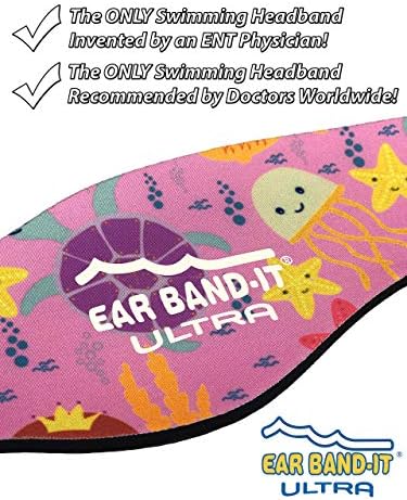 ПРЕВРЪЗКА от неопрен за уши-IT Ultra Swimming Headband - най-Добрата превръзка от неопрен за плувци - Не пропускат