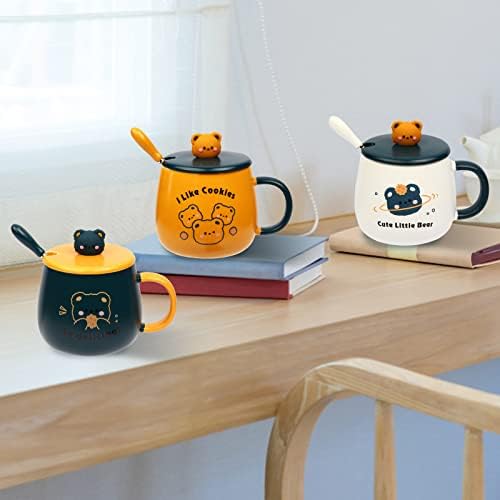 Керамични Кафеена чаша pinhon ceramics с сладък Мечок, Чаша за чай, чаша за мляко за офиса и дома, чашата за Кафе
