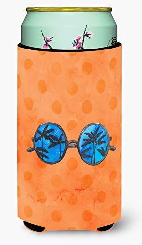 Carolin's Treasures BB8178TBC Слънчеви Очила, оранжева, на Точки, За обнимания Високо Момче, Оранжево, Може да се