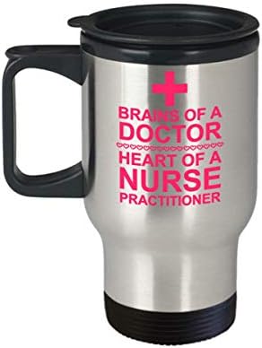 Пътна чаша за практикующей медицински сестри/Подаръци-Чаши за благодарност медицинска сестра/Подарък-Мозъка лекар,