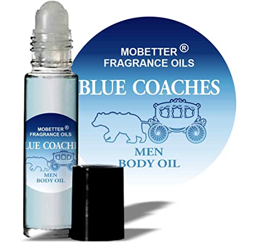 АРОМАТНИ МАСЛА MOBETTER Blue Coaches, мъжки парфюм, ароматно масло за тяло