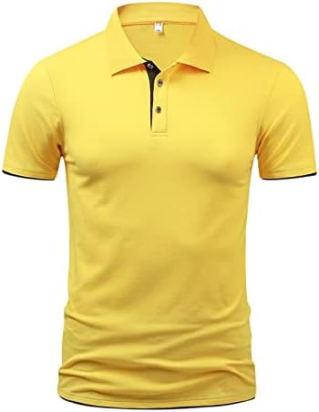 Bmisegm Мъжки Тениски, Мъжки Памучен Мъжка Риза Редовен Намаляване на Чист Дрехи Ризи за Мъже Работа Спорт На Открито