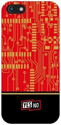 YESNO електро board Червено (прозрачен) / за iPhone 5/au AAPIP5-PCCL-201-N116 (внос от Япония)