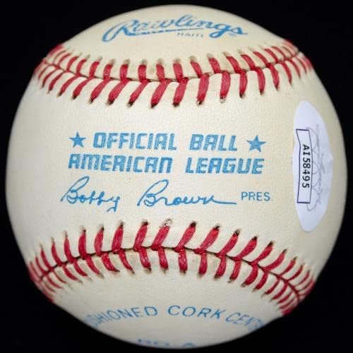 Марк Mcgwire подписа Играта на топка с автограф OAL - Ерата начинаещи - JSA COA - Бейзболни топки с автографи