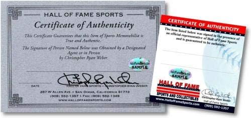 Бейзболен клуб MLB Бруклин ЛА Доджърс с автограф от ръката на Тони Малиноски с бейзболни топки с автографи