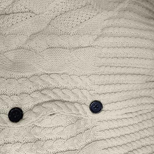 Мъжка Жилетка, Пуловер, Модни Възли Пуловери Копчета, Якета с Дълги Ръкави, Трикотажное Палто, Блуза, Блузи
