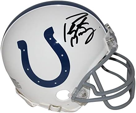 Пейтън Манинг С автограф /Подписан фен на мини-каски Indianapolis Colts 29866 - Мини-Каски NFL с автограф