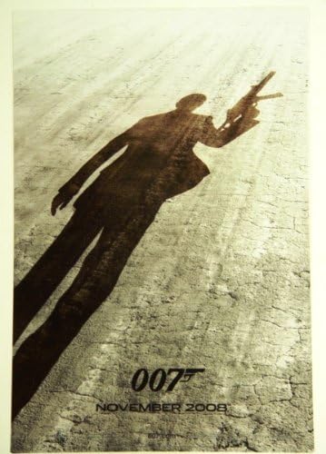 Спектър на Утехата закачка 11 x 17 постер на Джеймс Бонд 007