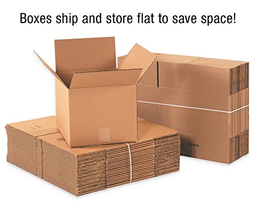 Кутии Високи Картонени кутии Fast BF6632, 6 x 6 х 32, Одностенные Гофрирани, за да се движат, доставка, опаковане