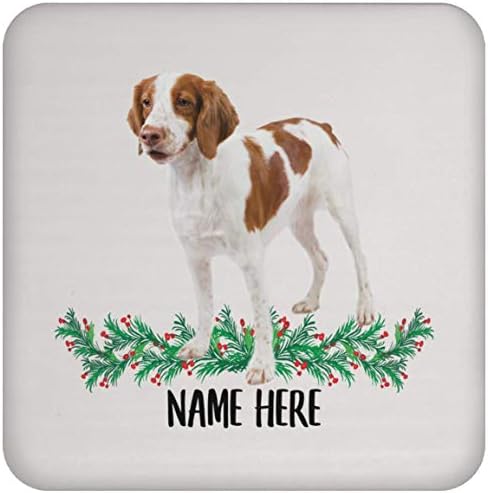 Забавно Куче Британи Оранжев Бял Кафяв Персонализирани Номинална Подарък за мама за Коледа 2023 Подаръци Поставка