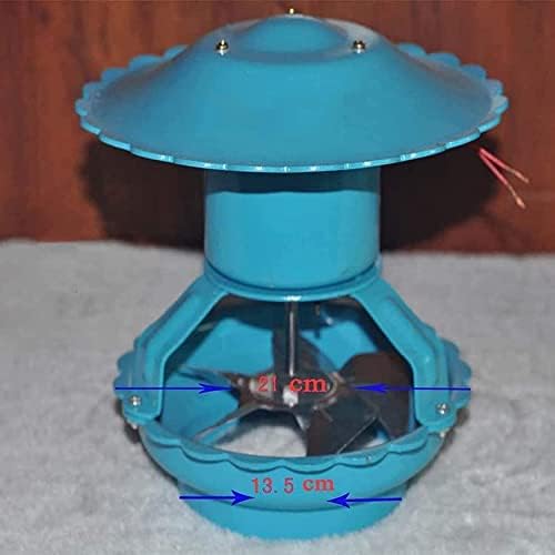 Вентилатор за комин BTURYT, 100 W, 8 Листа, Вентилатор За Комина на Камината, с Устройство За Отстраняване на дим