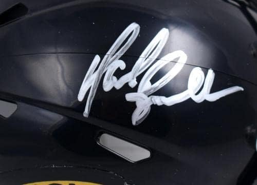 Мини-каска Джаксънвил Jaguars Speed с автограф на Марк Брунелла - Prova * Мини-каски NFL сребро автограф