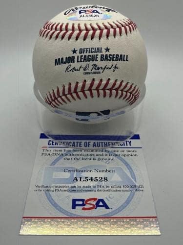 Дон Ларсен е Идеална игра WSPG 10-8-56 С Автограф OMLB Baseball PSA DNA *28 Бейзболни топки с автографи